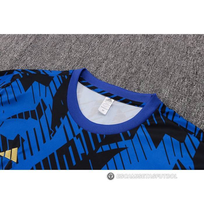 Chandal del Argentina Manga Corta 2022 Azul - Pantalon Corto